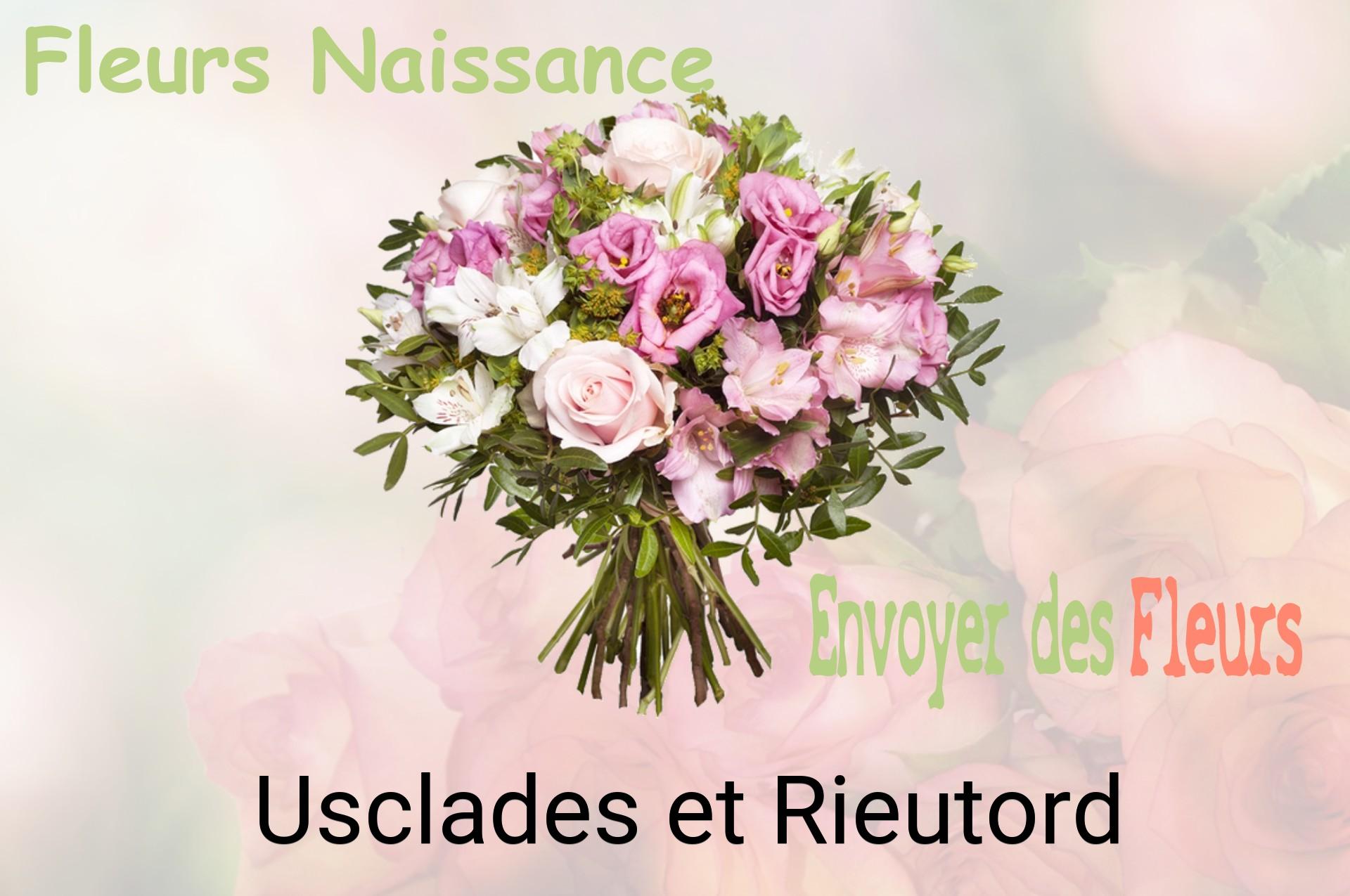 Bouquet de fleurs de naissance livré à Usclades-et-Rieutord